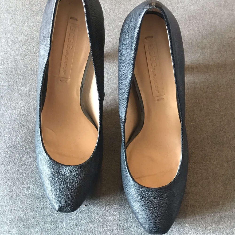 Bcbg black heels, size 7